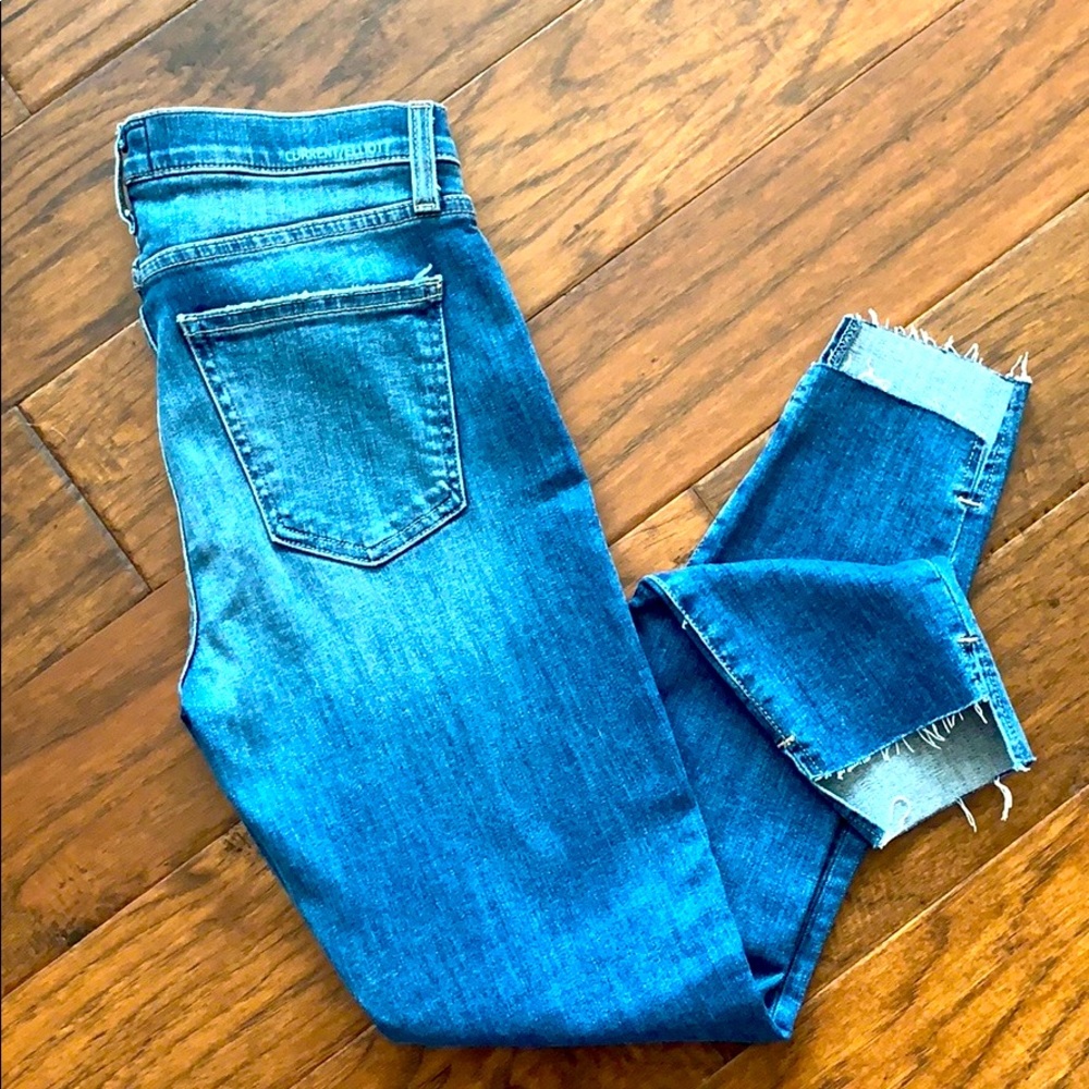Current/Elliott high waist skinny jean size 27